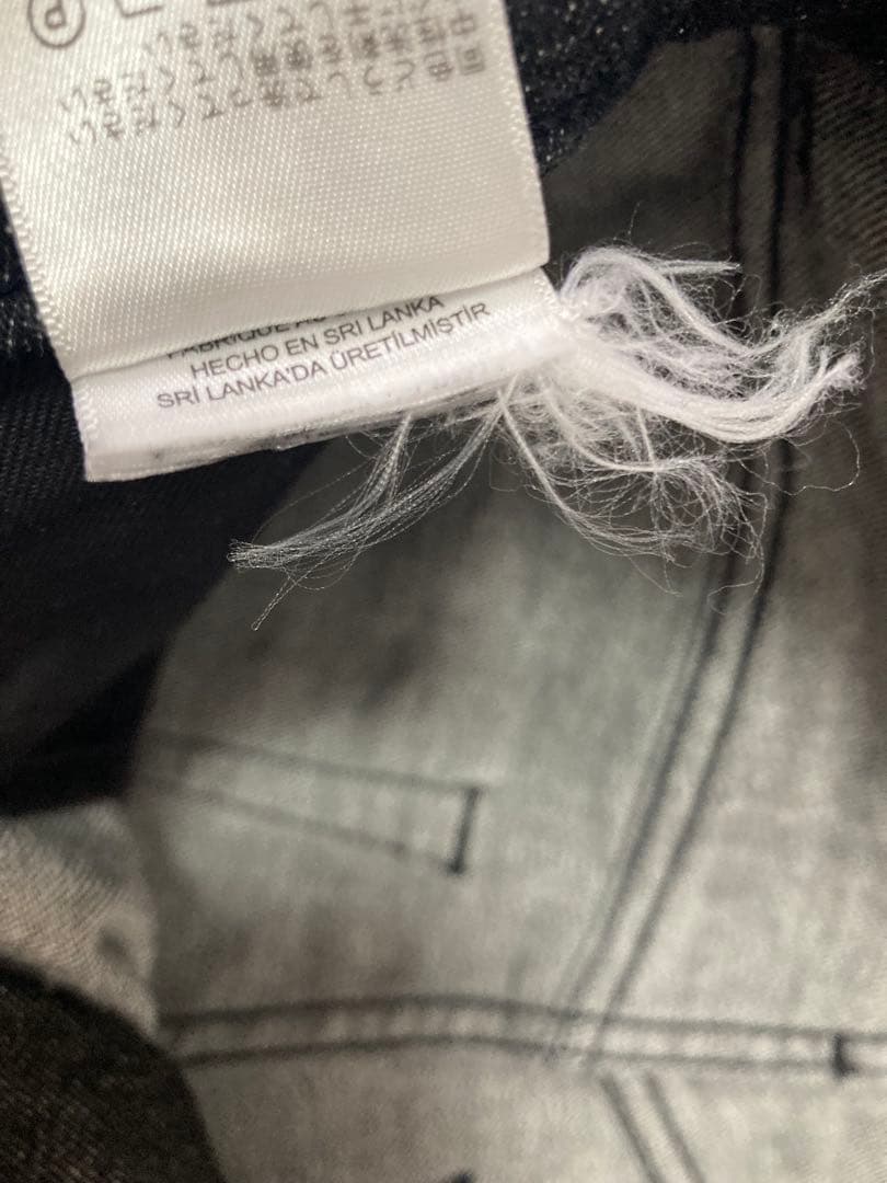 POLO ポロ　ラルフローレン　サテンストライプ キャロットジーンズ　ジーパン