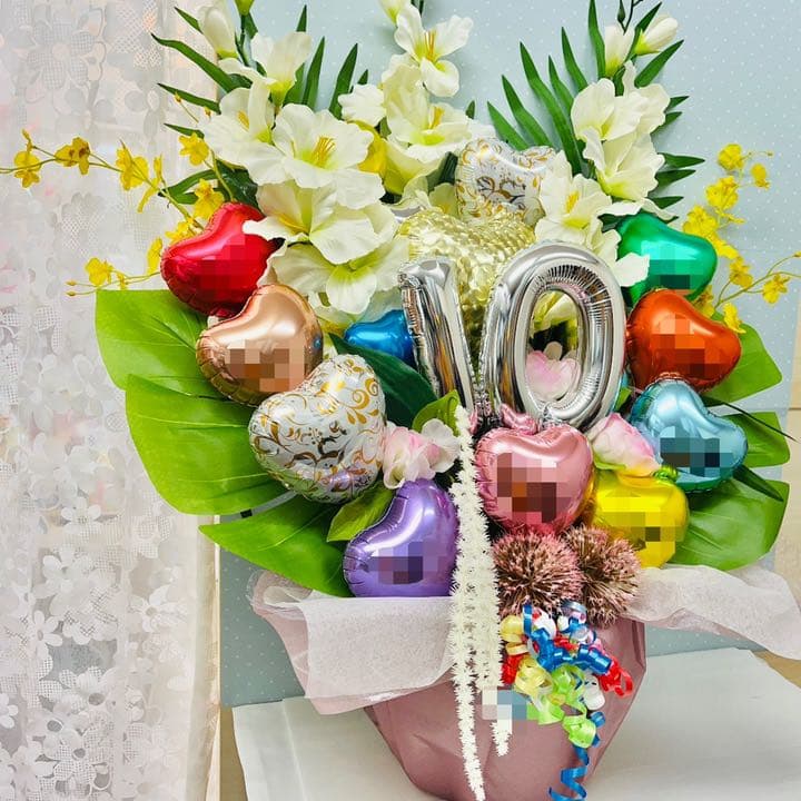 バルーンアレンジ　☺︎スマイルケーキ盛岡☺︎