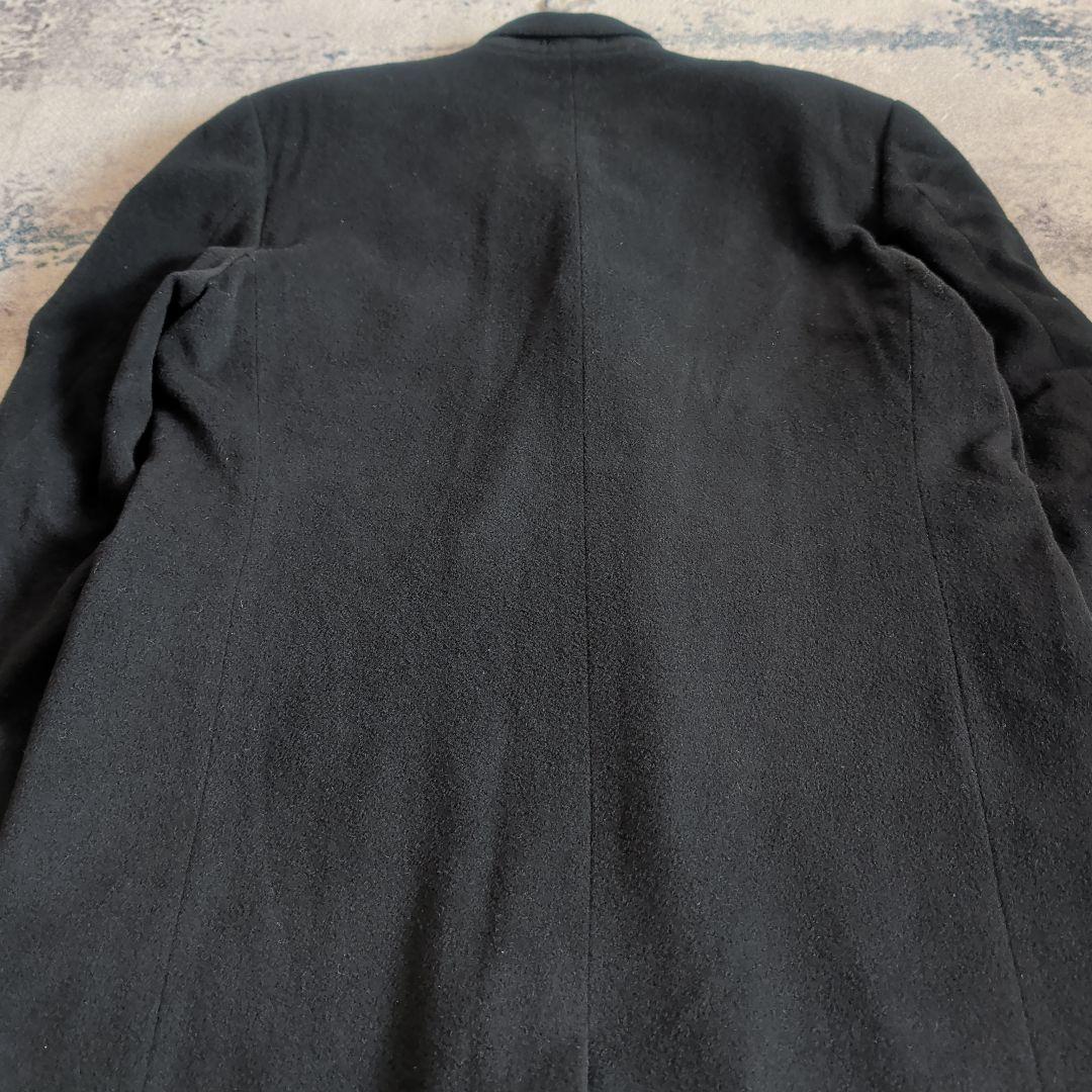 希少 ARTIGIANO ダブルチェスターコート 超ロングコート カシミヤ混紡