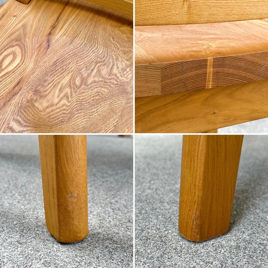 北欧調 オーク 無垢 ダイニングチェア ウインザー 北欧 アームレス ボウバック