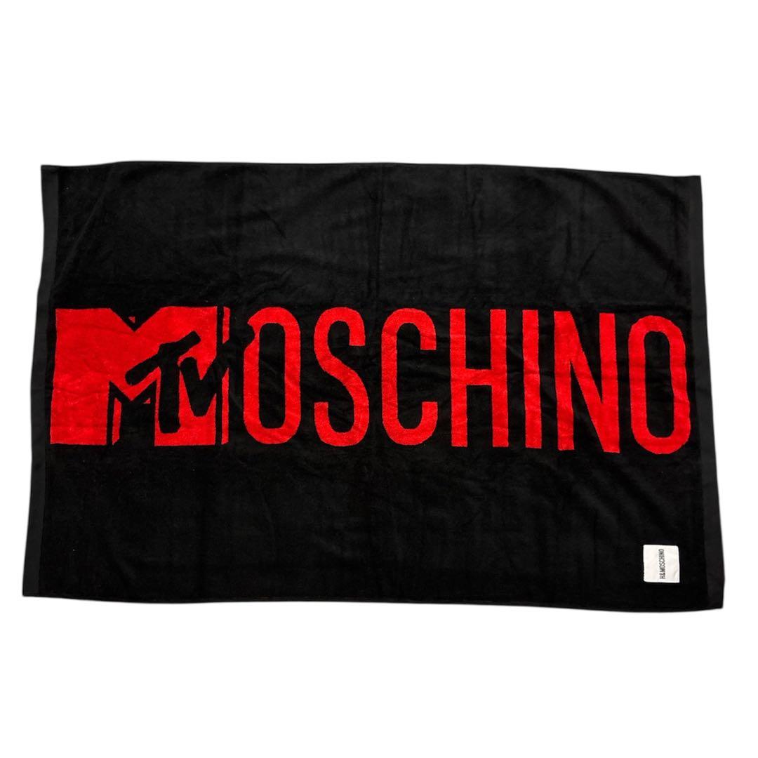 【完売品】 × MOSCHINO コラボ ロゴ タオル