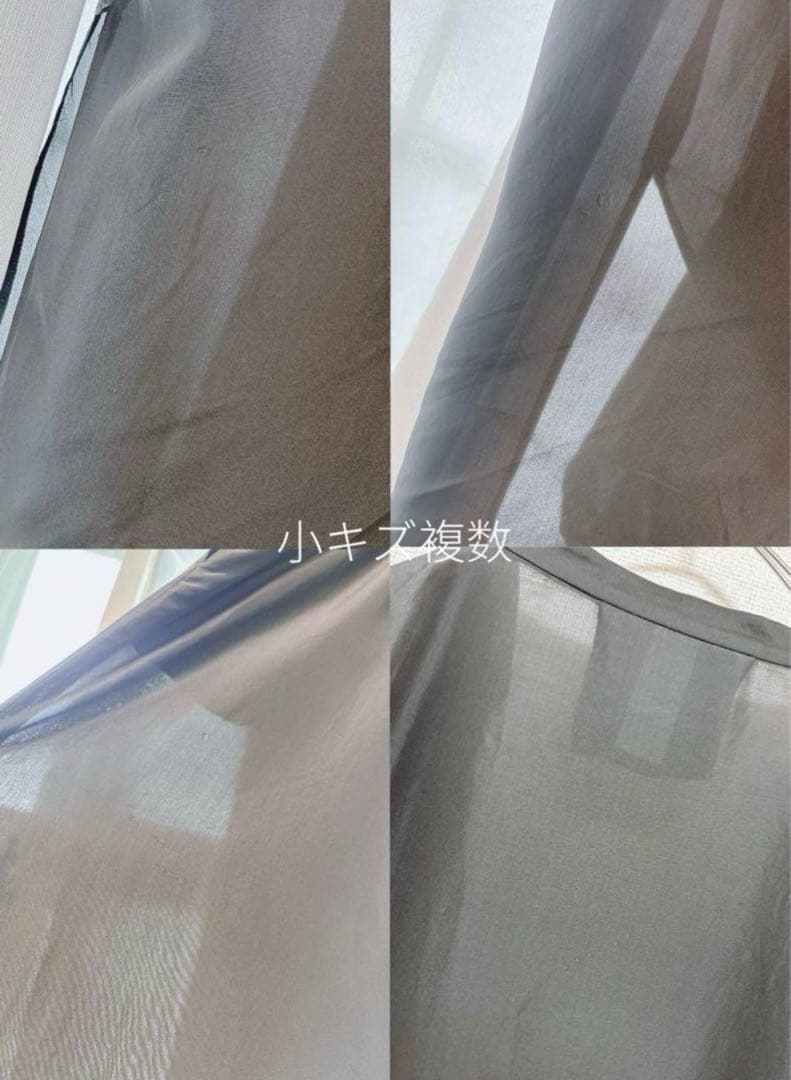 名品　完売【YORK.】定価6.5万円 羽二重 絹 Habutaeオールインワン