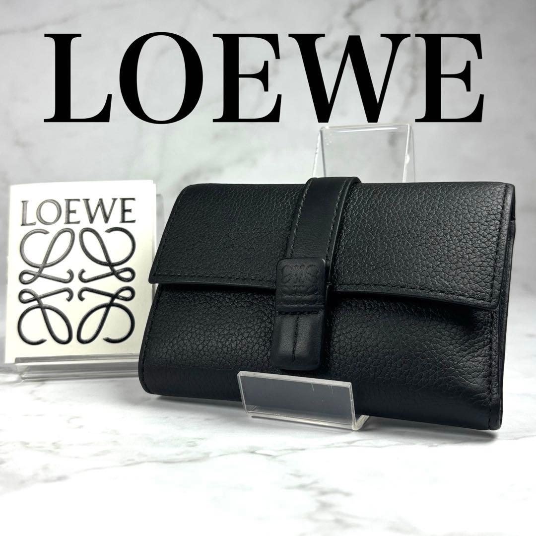 LOEWE ロエベ 三つ折り財布 バーティカルウォレット 財布