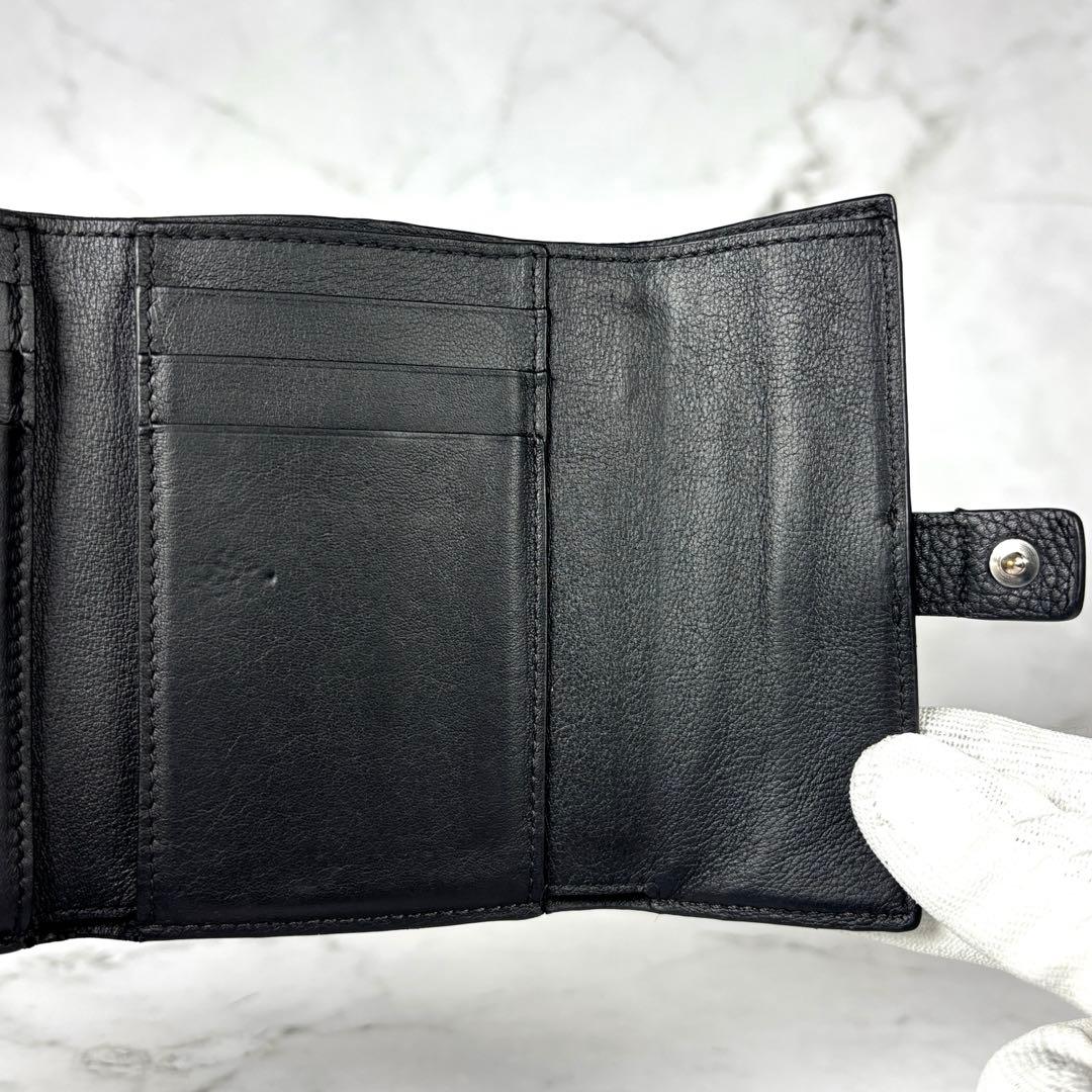 LOEWE ロエベ 三つ折り財布 バーティカルウォレット 財布