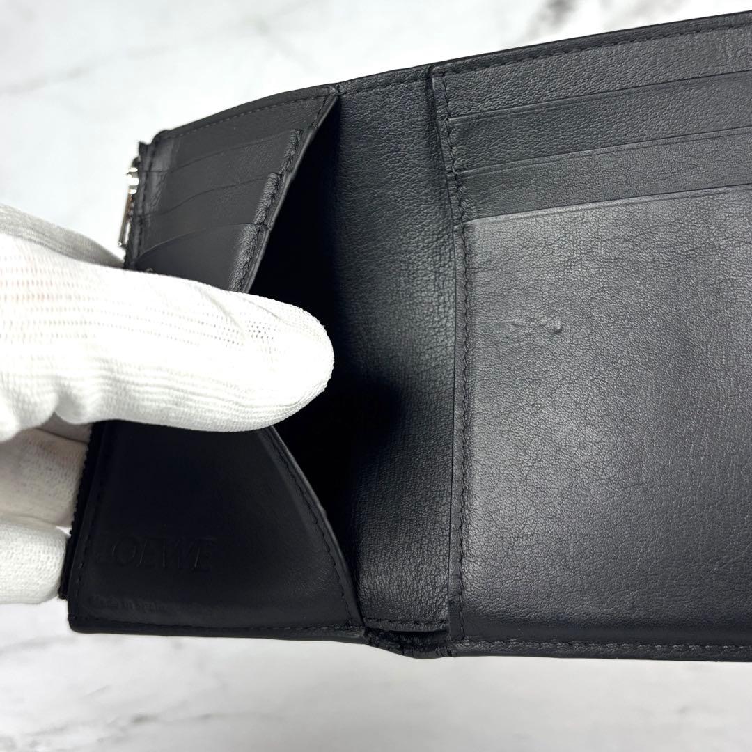 LOEWE ロエベ 三つ折り財布 バーティカルウォレット 財布