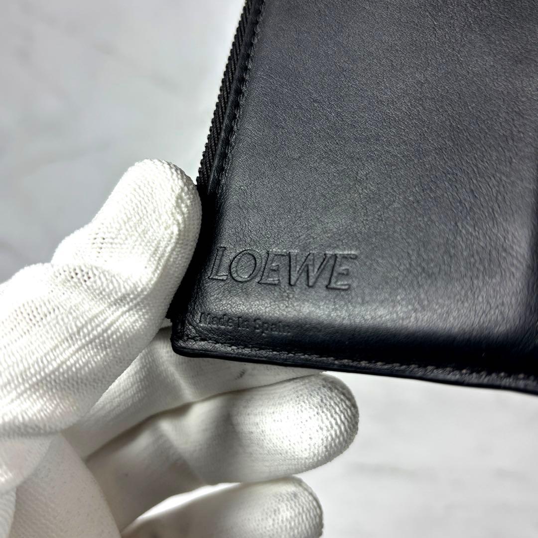 LOEWE ロエベ 三つ折り財布 バーティカルウォレット 財布