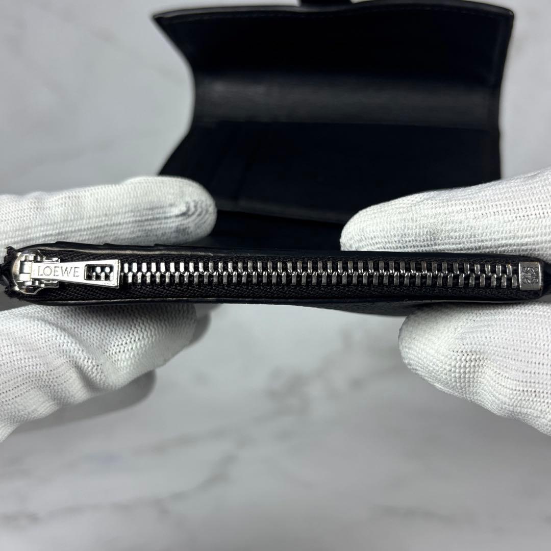 LOEWE ロエベ 三つ折り財布 バーティカルウォレット 財布