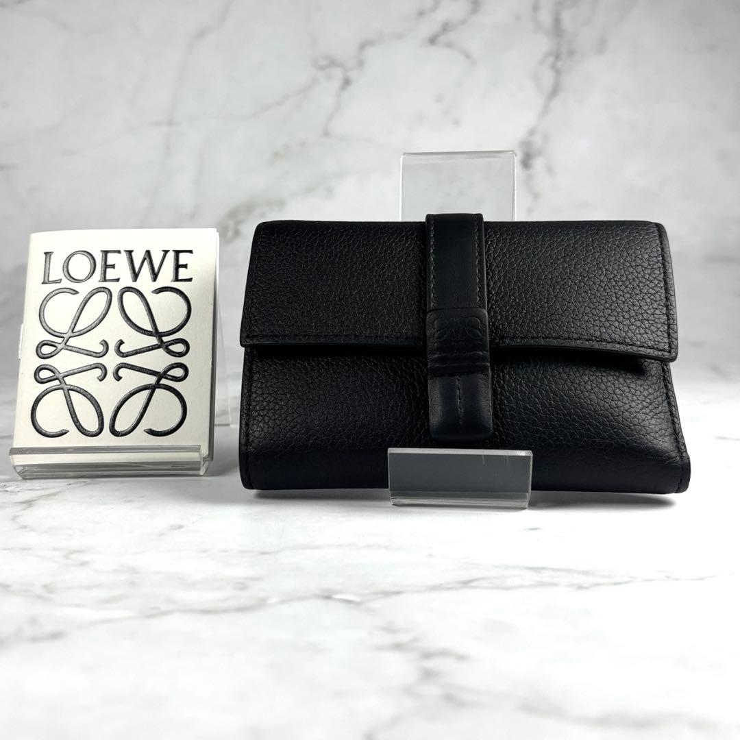 LOEWE ロエベ 三つ折り財布 バーティカルウォレット 財布