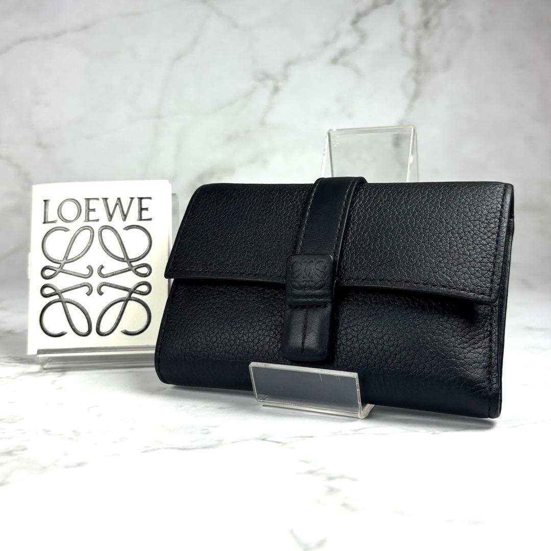 LOEWE ロエベ 三つ折り財布 バーティカルウォレット 財布