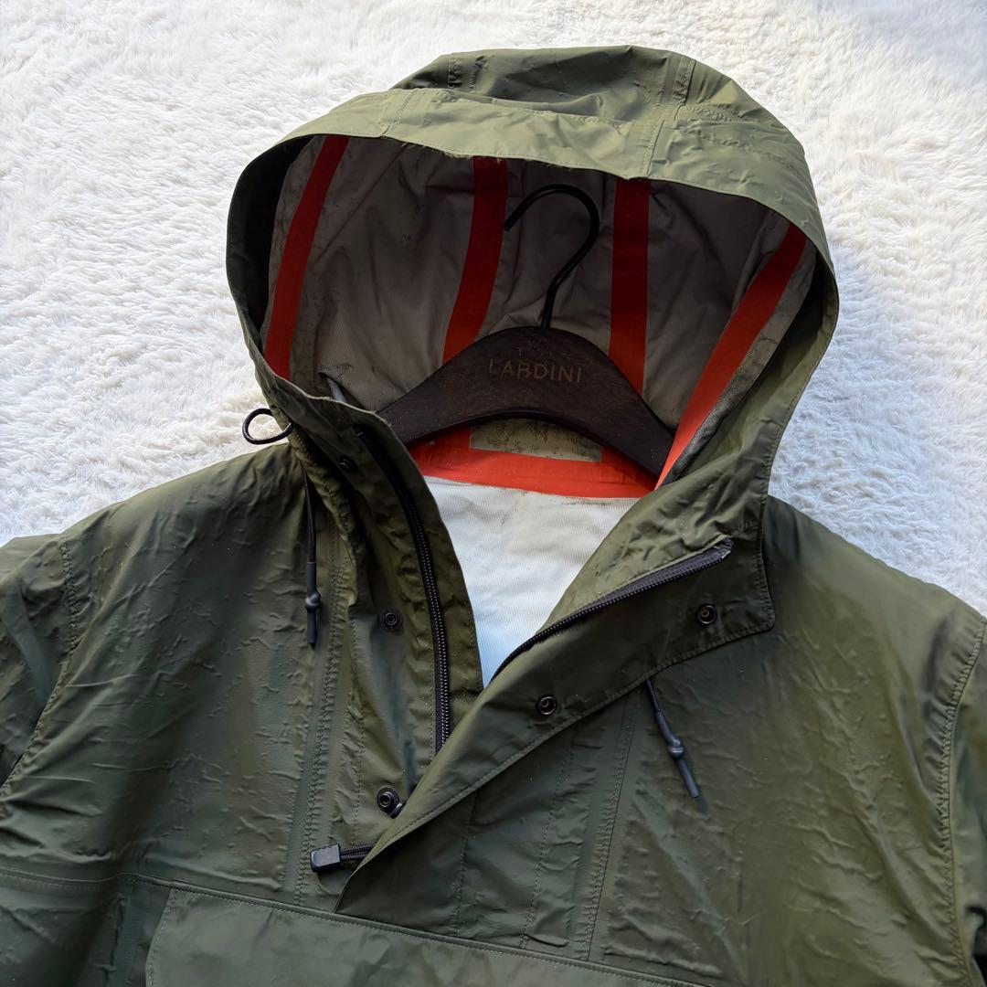 コムデギャルソンオム アノラックパーカー ナイロン カーキ L AD2017