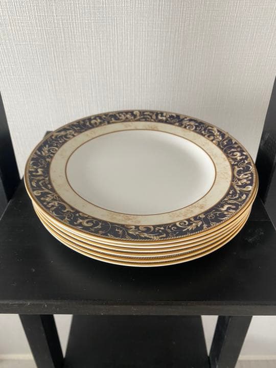 即購入不可バラ売り名品ウェッジウッド27枚　プレート6セット&スクエアプレート