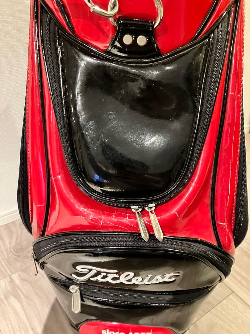 タイトリスト　キャディバック　赤黒（Titleist ）