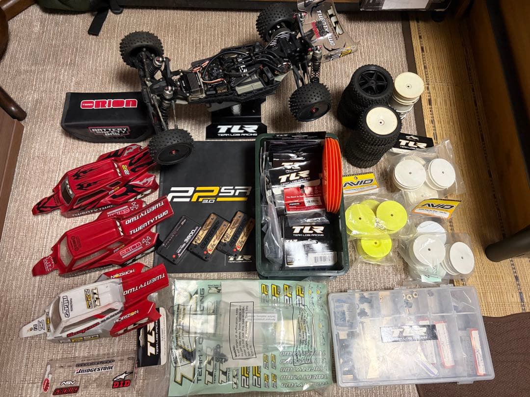 受信機無し　TLR22 3.0SR メカ付き色々セット　オフロード　チームロッシ