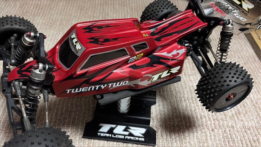 受信機無し　TLR22 3.0SR メカ付き色々セット　オフロード　チームロッシ