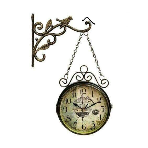アナログ時計壁掛け時計インテリア雑貨アンティーク風吊り下げ