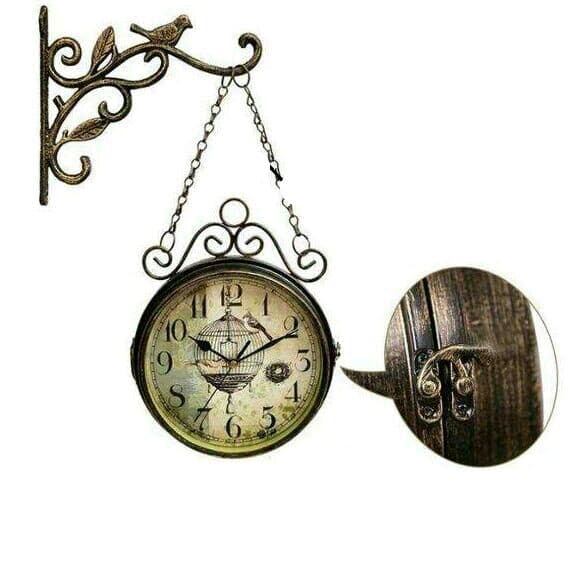 アナログ時計壁掛け時計インテリア雑貨アンティーク風吊り下げ