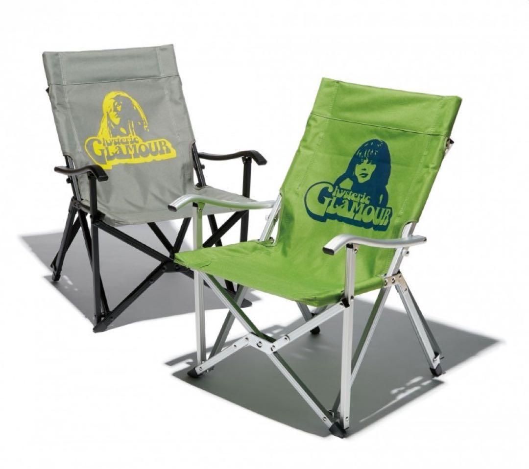 ヒステリックグラマー　折りたたみチェア　二脚セット　ノベルティ