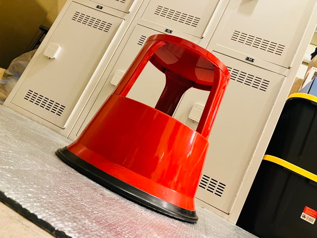 ビンテージ美品ドイツDAHLE社製Roll-aStepステップスツールダーレー