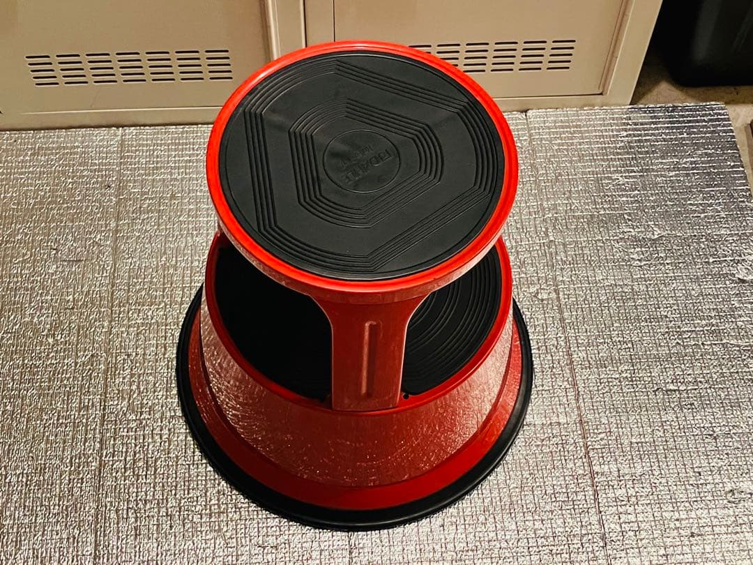 ビンテージ美品ドイツDAHLE社製Roll-aStepステップスツールダーレー