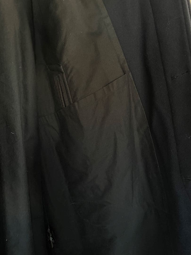 LE ネイビー ステンカラーコート