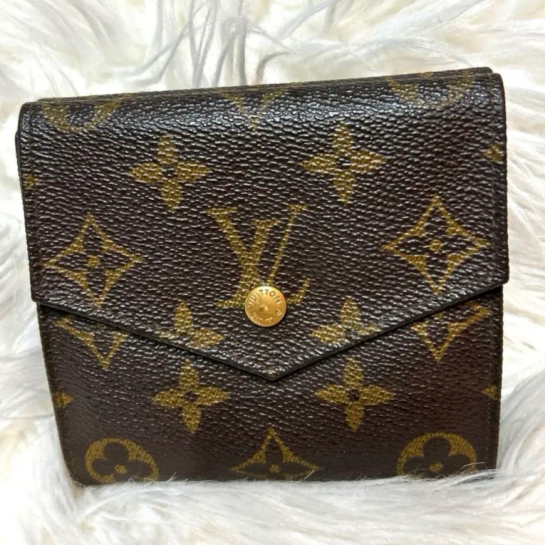ルイヴィトン　折りたたみ財布　モノグラム