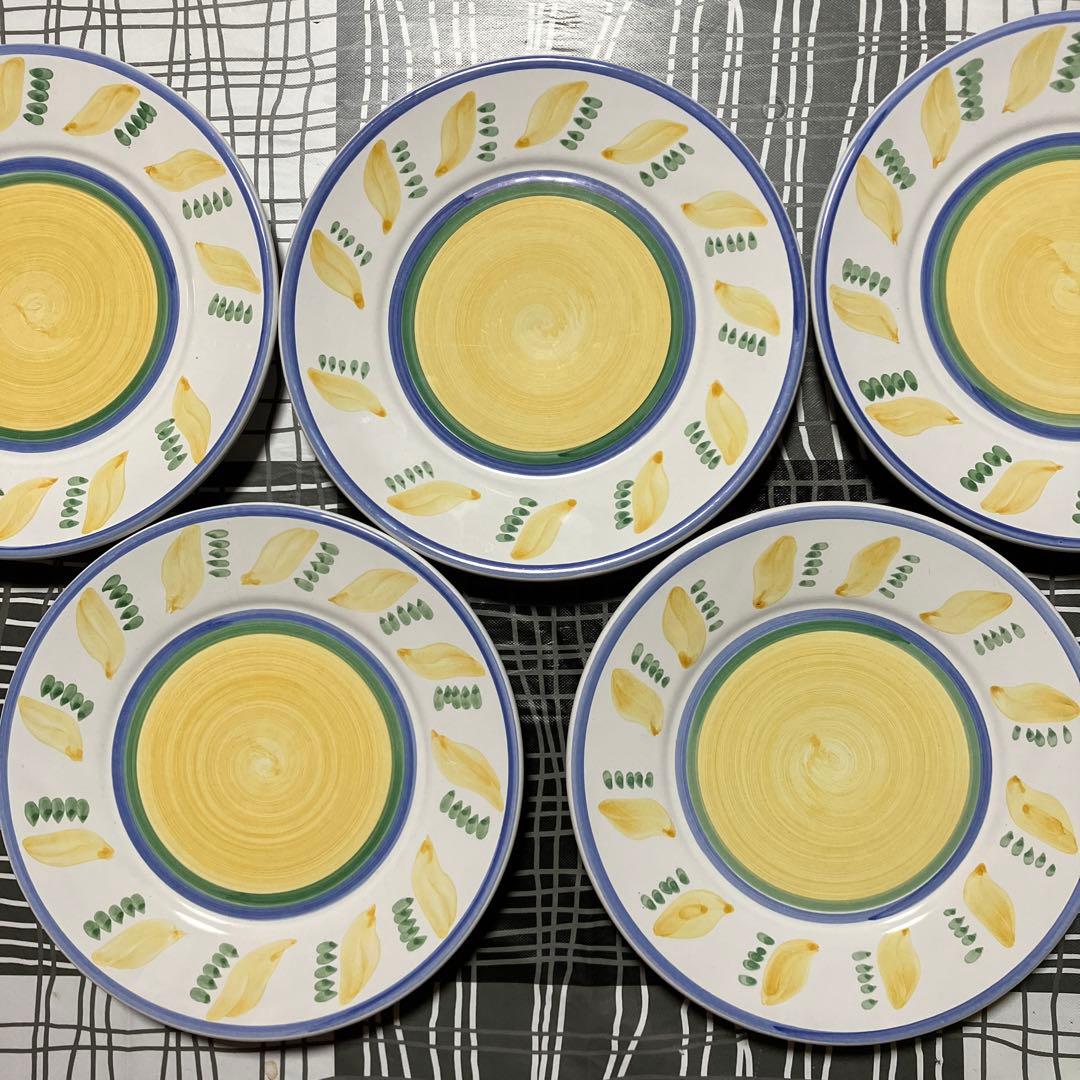 のんちゃん【新品】ウィリアムズ ソノマ 中皿 ディナープレート 5枚セット