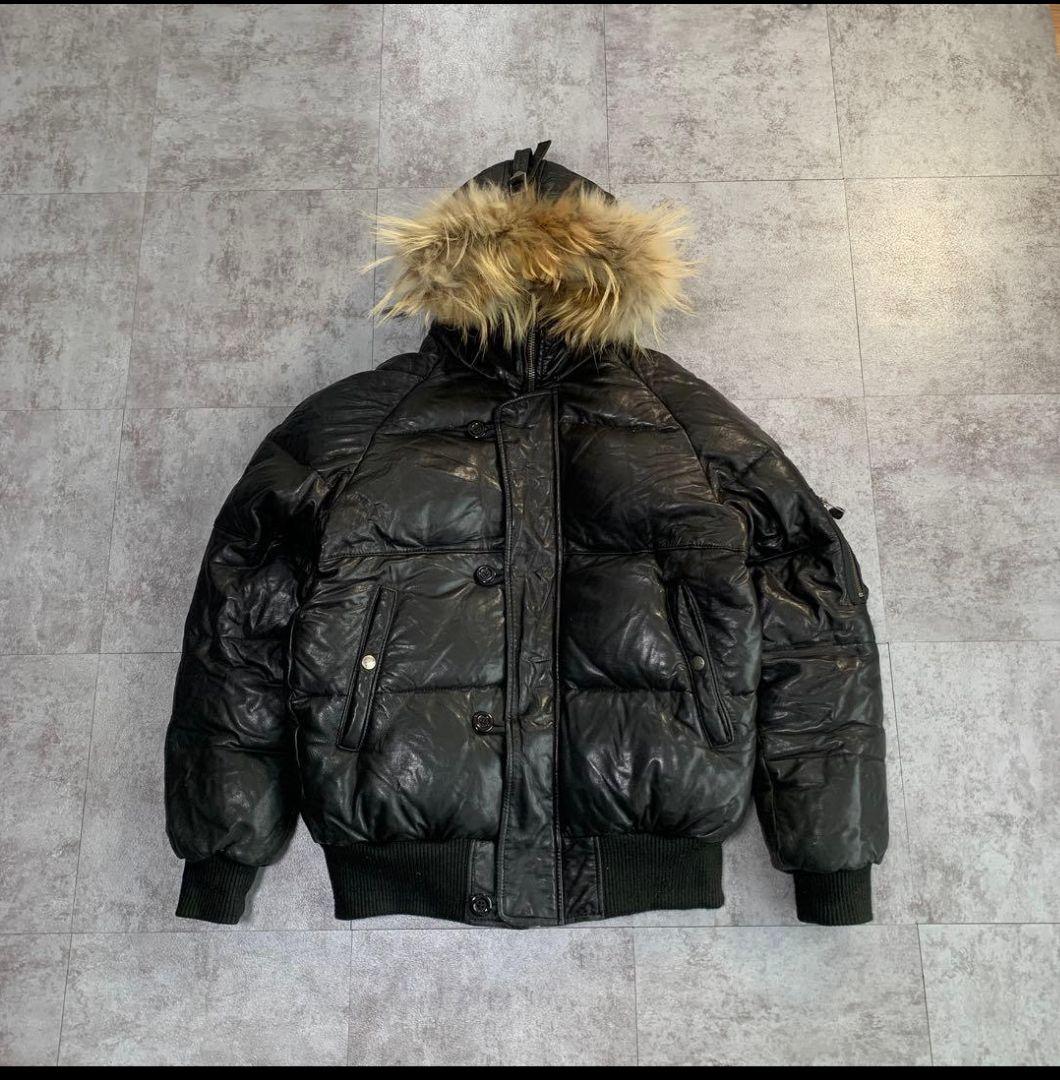 y*o様 AVIREXレザーN2-Bダウンジャケット