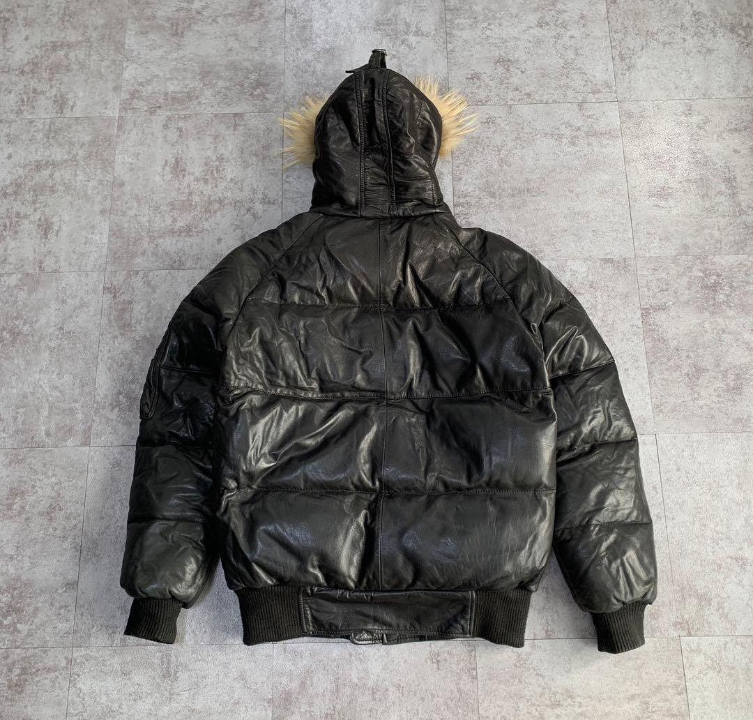 y*o様 AVIREXレザーN2-Bダウンジャケット