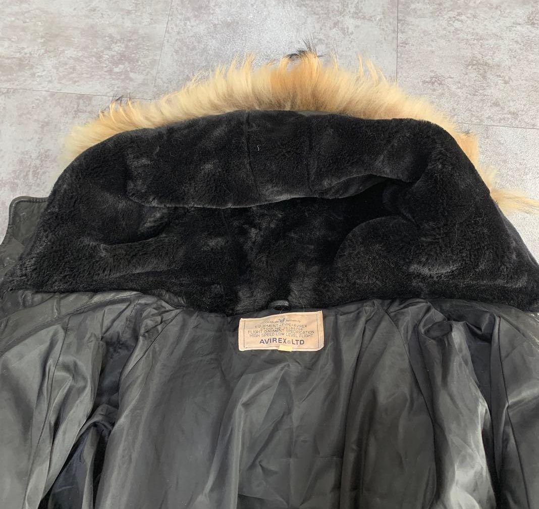 y*o様 AVIREXレザーN2-Bダウンジャケット