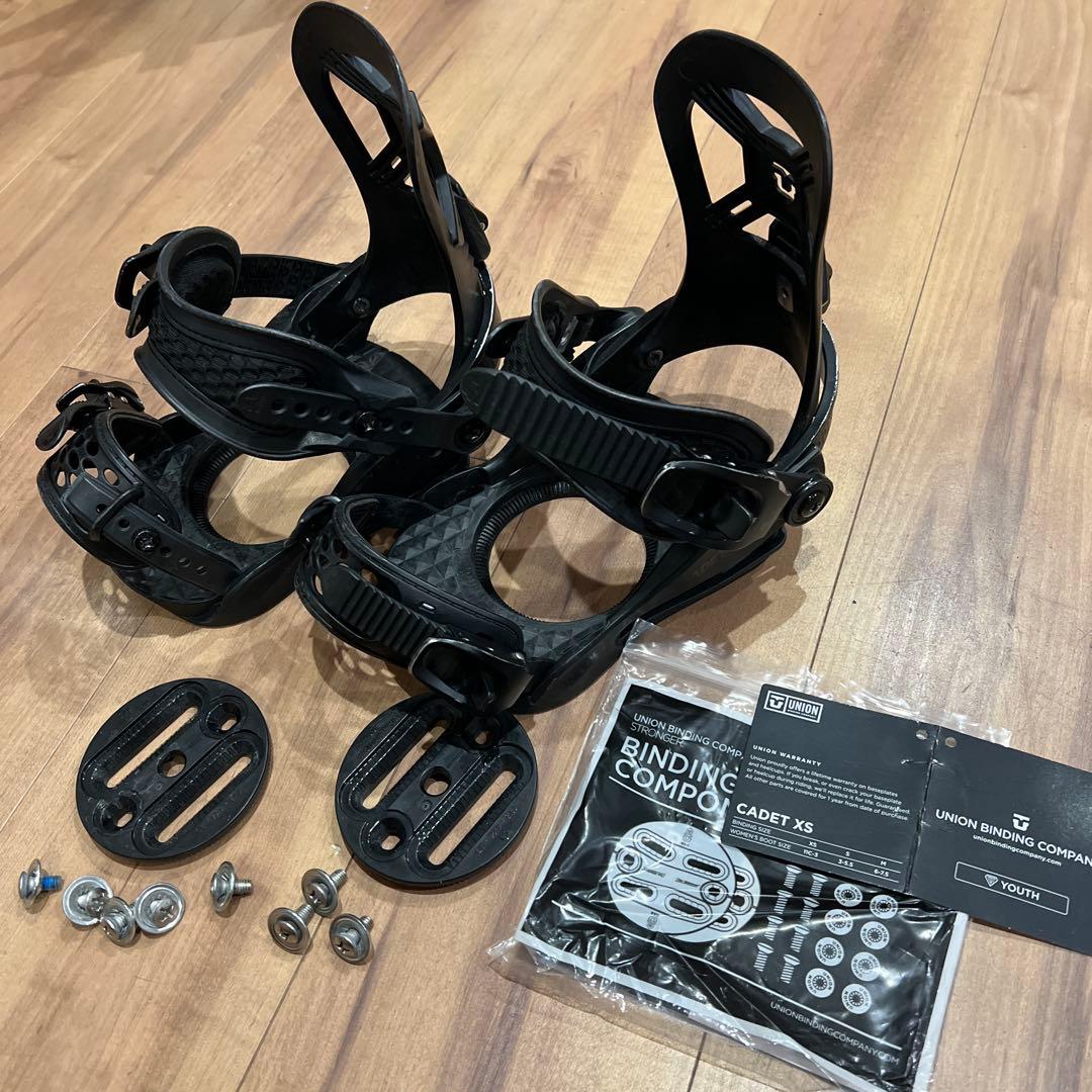 UNION ユニオン　CADET キャデット　ビンディング　バイン　XS キッズ