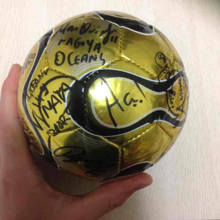 名古屋オーシャンズゴールデンサインボール