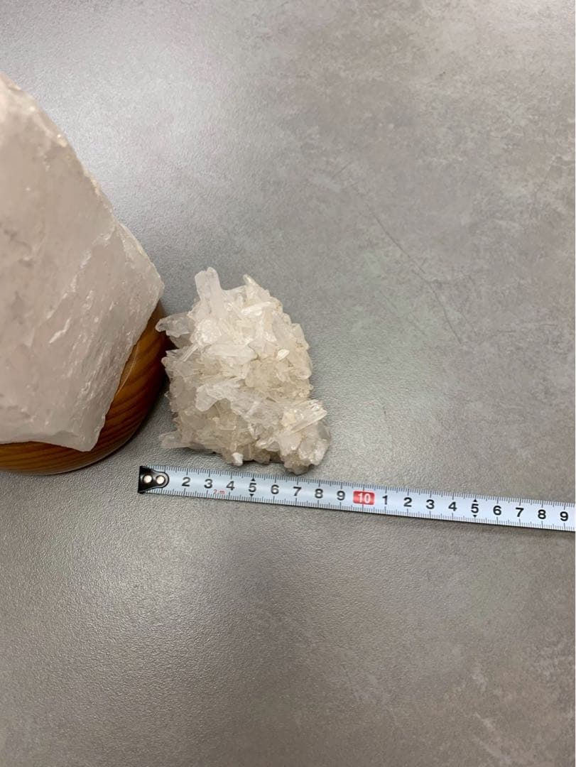 ヒマラヤ岩塩 ランプ 青色光