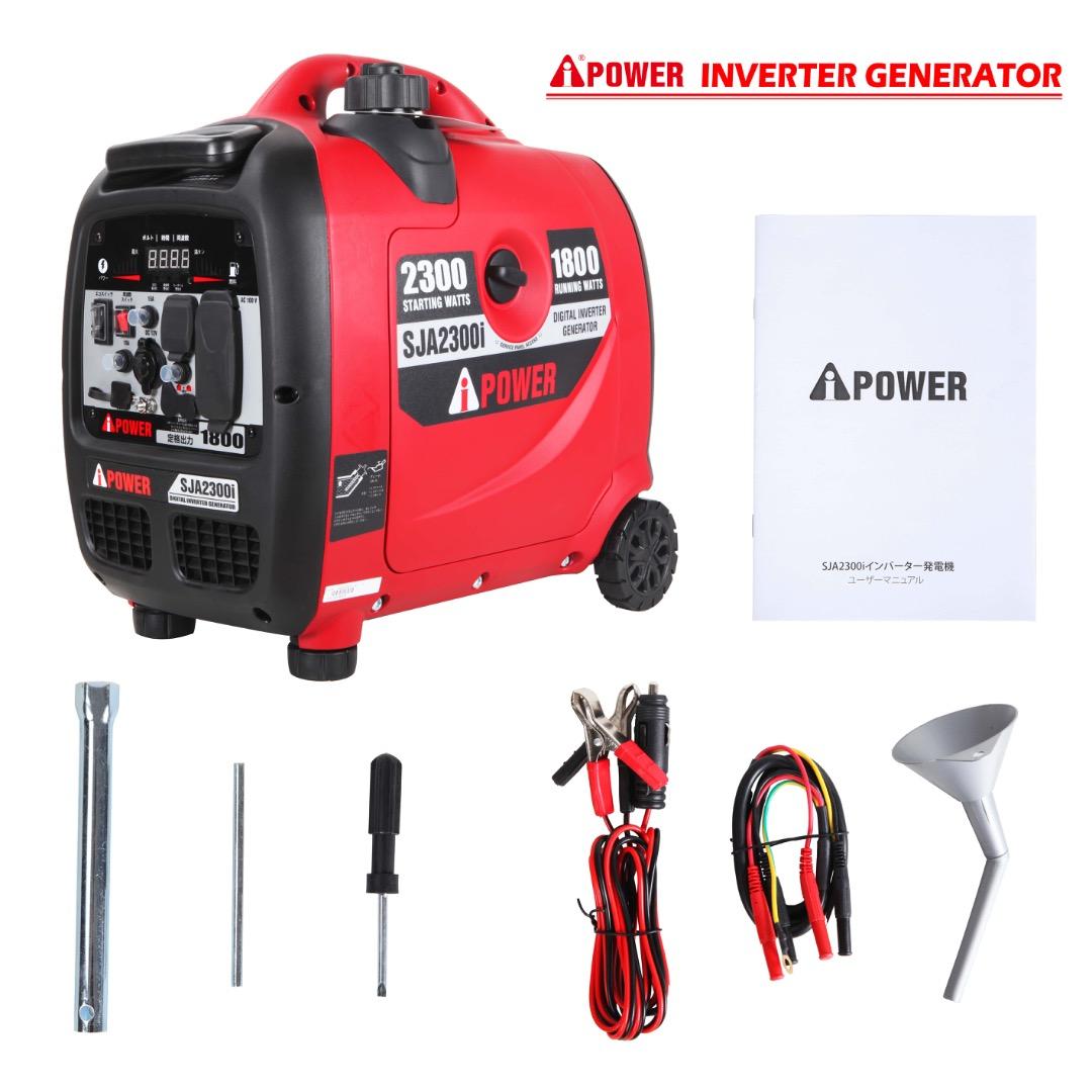 こ*郎様 【新品・未使用】インバーター発電機　定格1.8kva【箱凹有】
