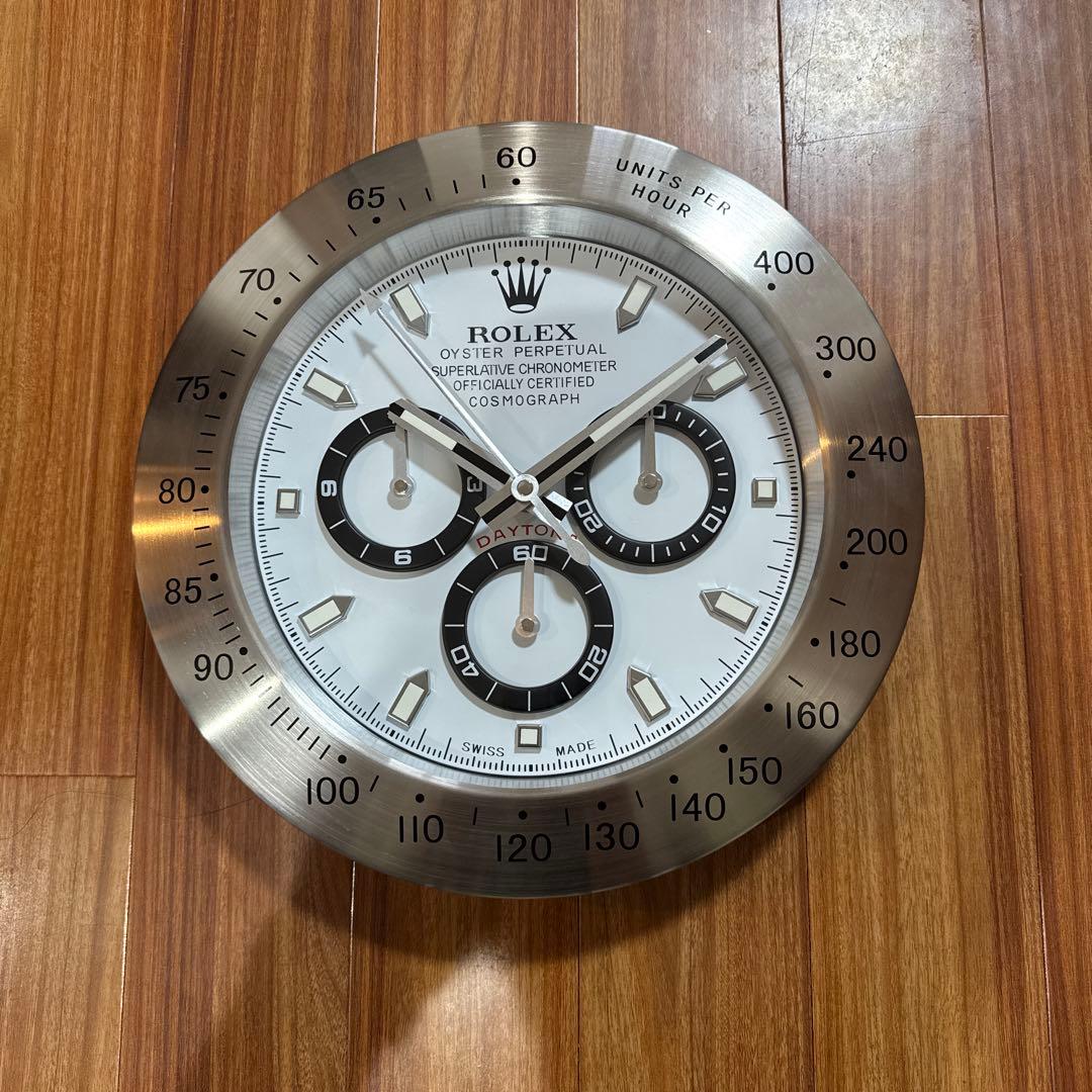 ROLEX COSMOGRAPH 掛時計 ホワイト