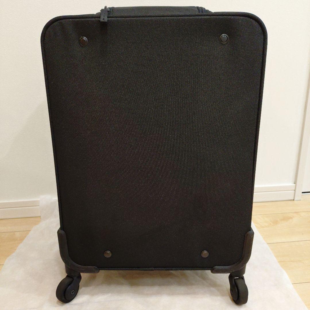 【廃盤・美品】無印良品 半分の厚みで収納できるソフトキャリーケース (S)