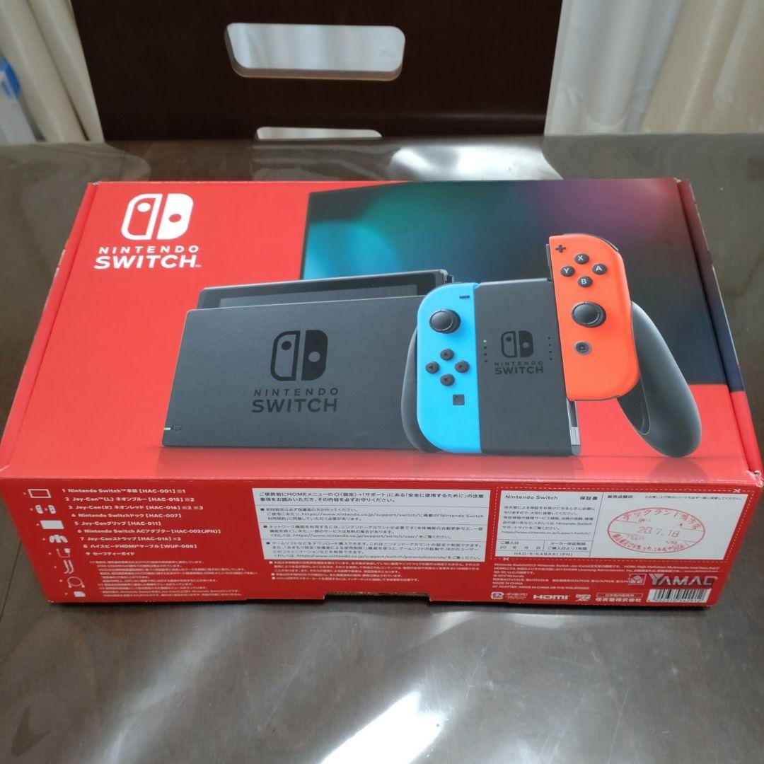 Nintendo Switch 本体 ネオンブルー/ネオンレッド　一応ジャンク品