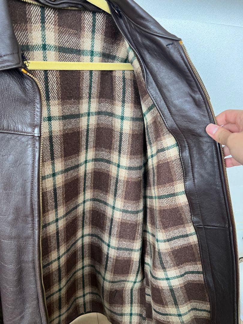 80s レザージャケット