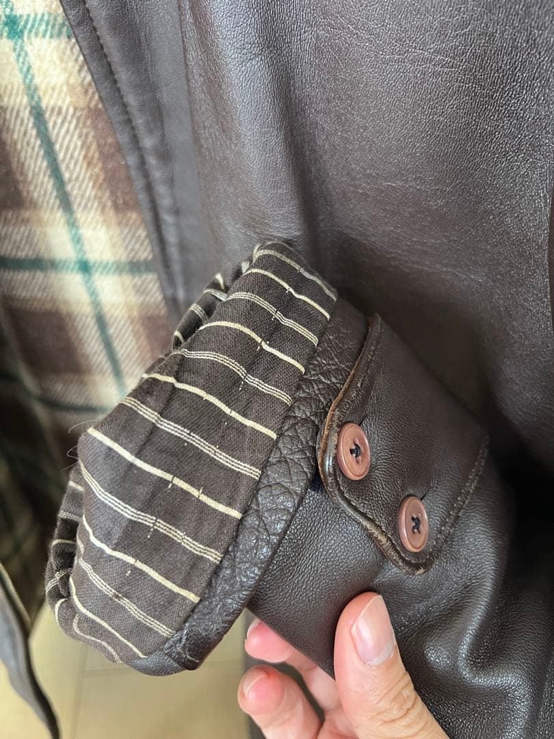 80s レザージャケット