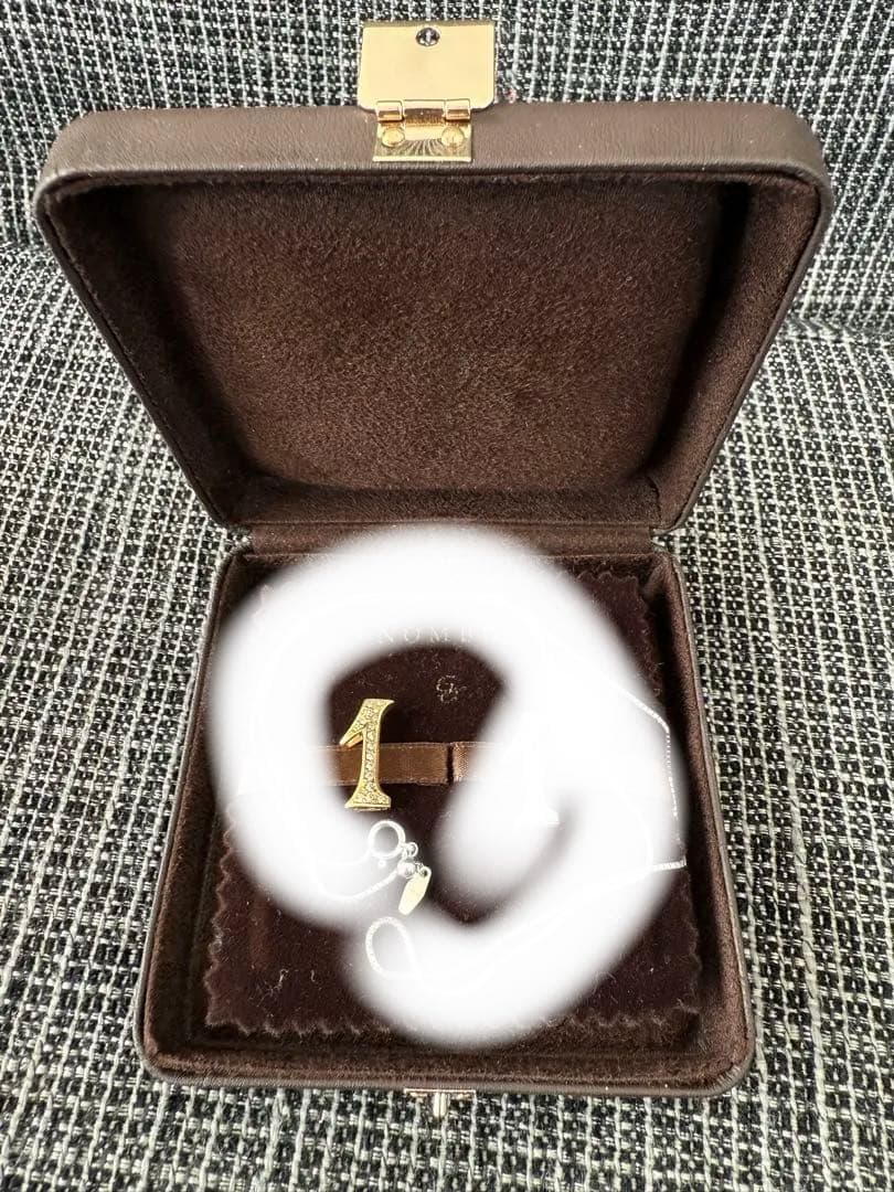 ノンブル k18 数字1 ネックレス