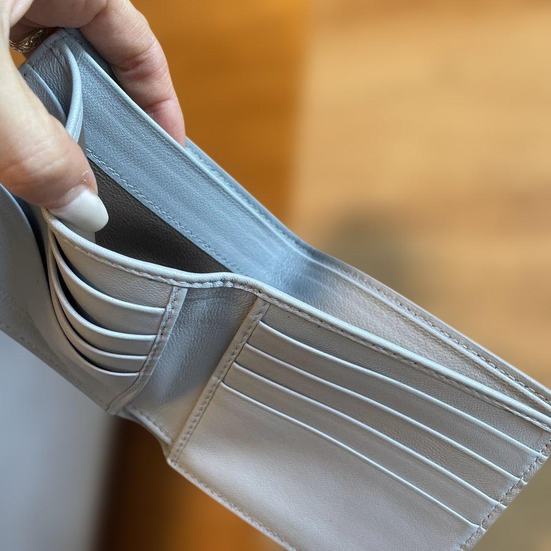 Bottega Veneta 二つ折り財布 グレー