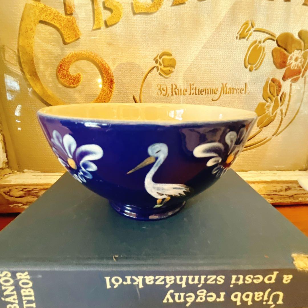 Monetさま専用 コウノトリ　カフェオレボウル➕A矢車草カフェオレボウル