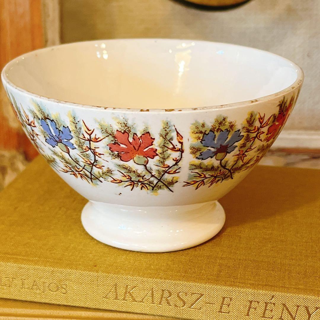 Monetさま専用 コウノトリ　カフェオレボウル➕A矢車草カフェオレボウル