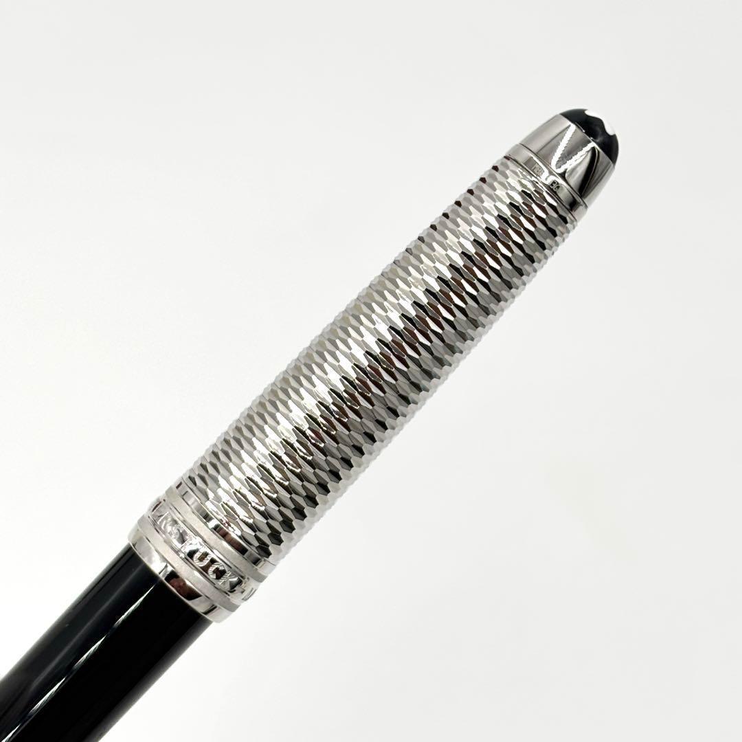 【新品未使用】モンブラン 万年筆 マイスターシュテュック ドゥエ ジオメトリー