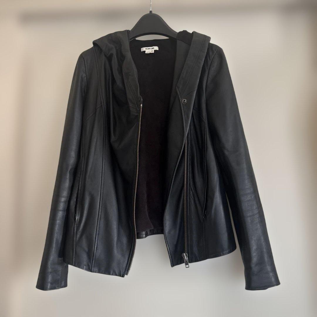 ヘルムートラング　レザージャケット　S/P