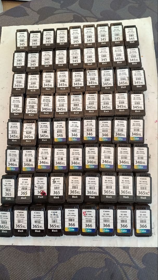 キャノン　Canon 使用済みインク　72 個　純正