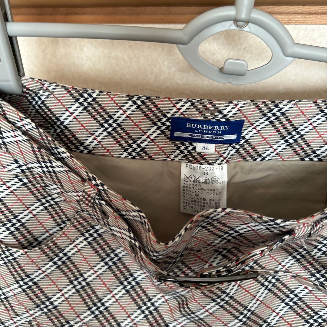 バーバリーブルーレーベルキュロパンsize36