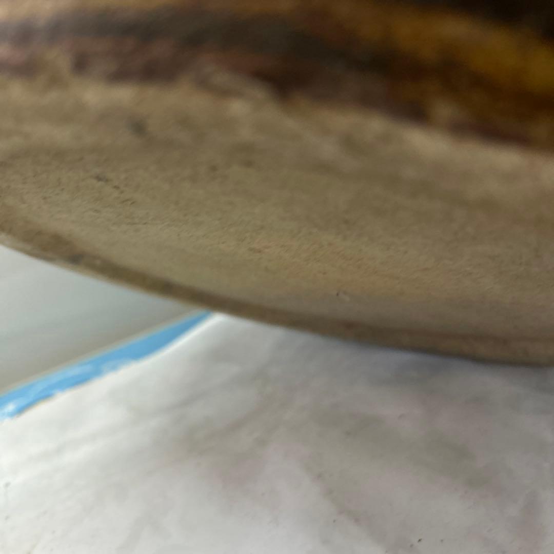 信楽焼傘立て 大容量❗ 透かし唐草彫 高さ４3cm 壺型　　鉢カバー