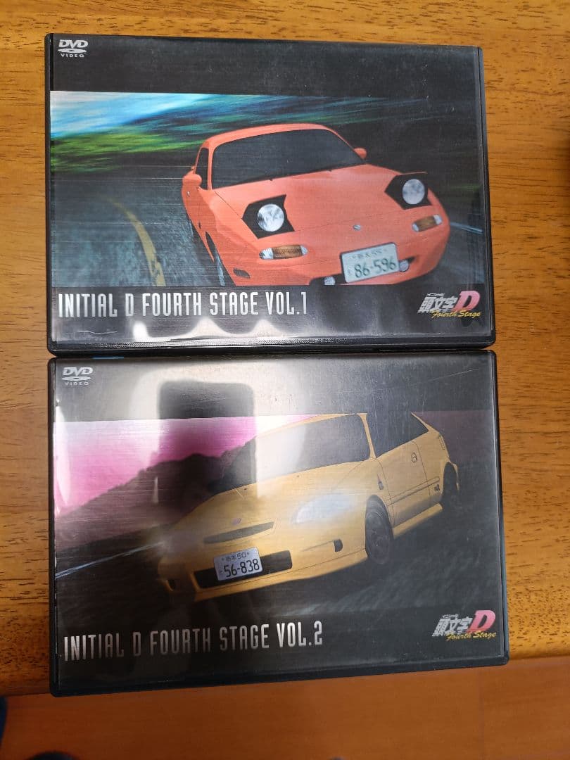 Initial D Fourth Stage DVD 全12巻セット