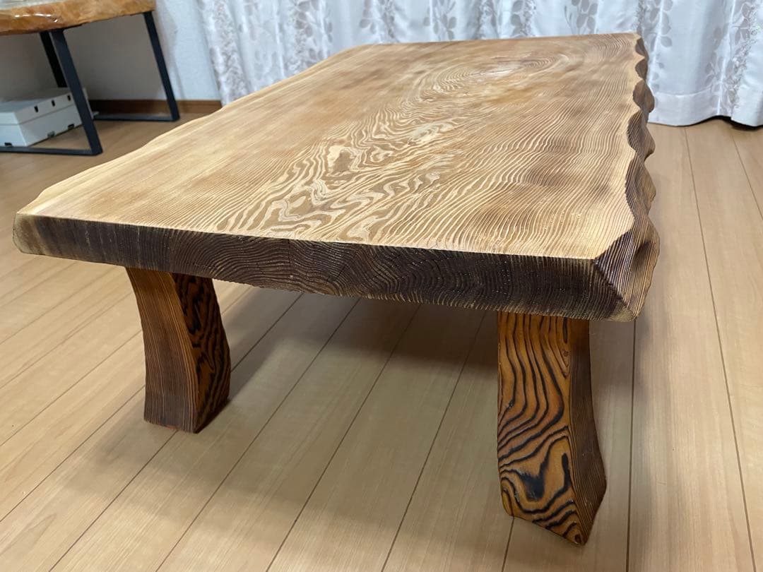 一枚板　無垢材 センターテーブル ローテーブル