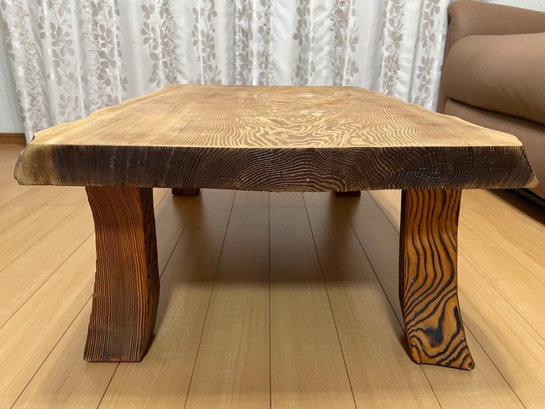 一枚板　無垢材 センターテーブル ローテーブル